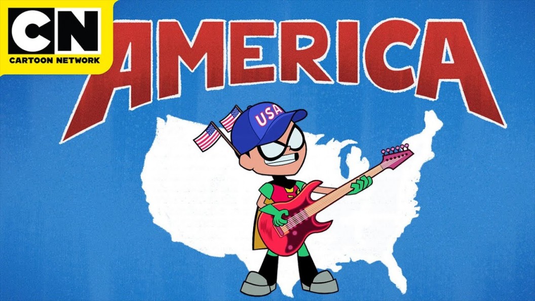 Teen Titans GO! | Robin's America Song | Comics2Film