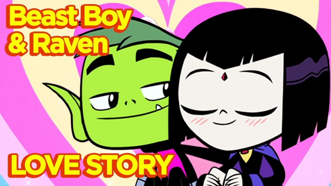 Teen Titans Go The Raven And Beast Boy Love Story Comics2film