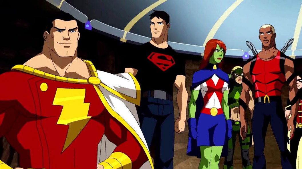 Young Justice | S1.E13 | Clip: Shazam Takes Charge of Young Justice