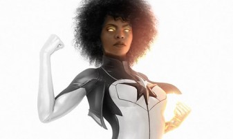 Artwork by Boss Logic, Teyonah Parris as Monica Rambeau