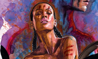 Cover art to Daredevil #52 by David Mack