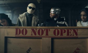 Diane Guerrero, Matt Bomer, Joivan Wade in Doom Patrol