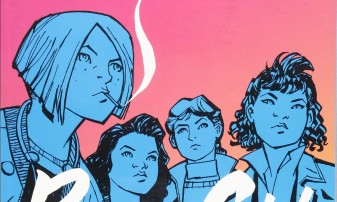 Paper Girls cover art by Cliff Chiang