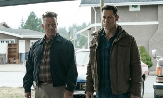 Robert Patrick and John Cena in Peacemaker