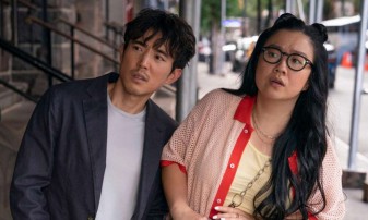 Justin Min and Sherry Cola in Shortcomings