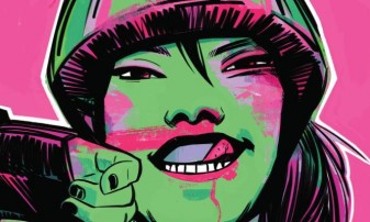 Slam! #1 Cover Art by Veronica Fish