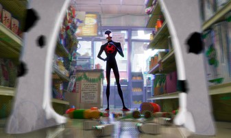 Miles vs. The Spot in Spider-Man: Across the Spider-Verse