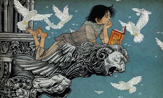 Cover art to The Highest House #4 by Yuko Shimizu