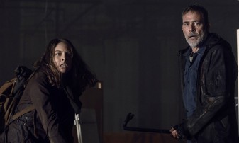 Lauren Cohan and Jeffrey Dean Morgan - The Walking Dead